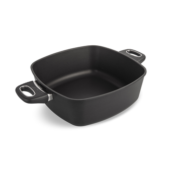 Kastrol Gastrolux – hranatý. Povrch Biotan.