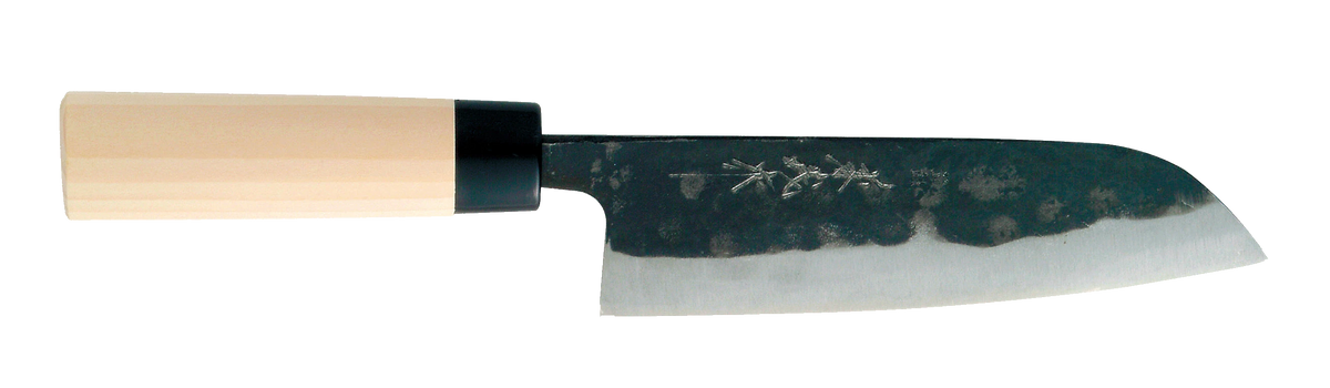 Kurouchi Santoku 165 mm Blue Steel